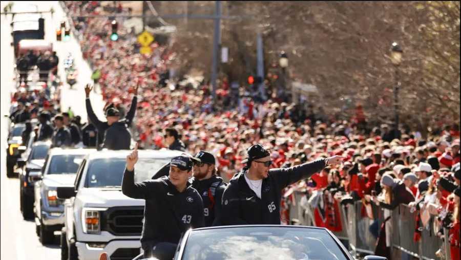 UGa football player killed in wreck after title celebration