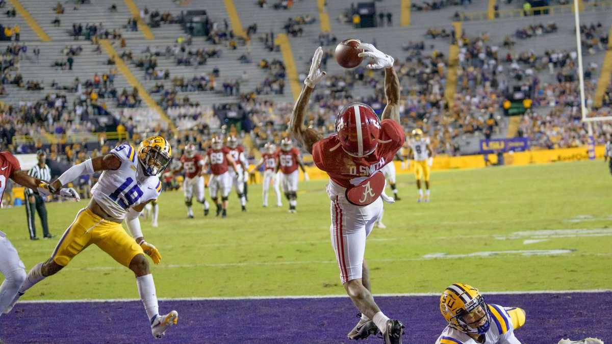 Tide's DeVonta Smith the 1st WR to win AP Player of the Year