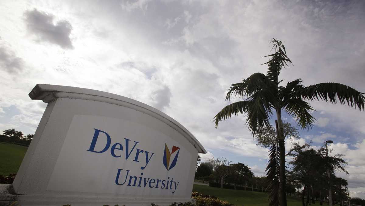 DeVry University refund checks are in the mail