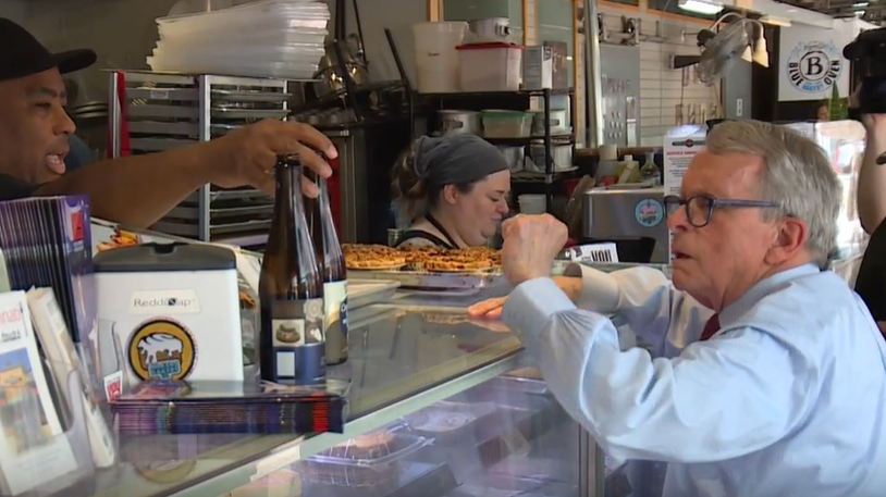 Ohio Gov. DeWine celebrates Tourism Day at Cincinnati's Findlay Market