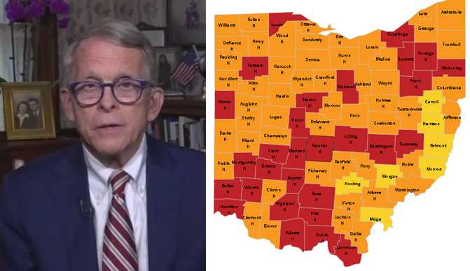 'Every Indicator Is Bad': DeWine Says Ohio's COVID-19 Data Trends Could ...