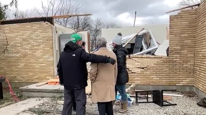 Gov. DeWine surveys storm damage after tornadoes touched down across central Ohio - Vimarsana News