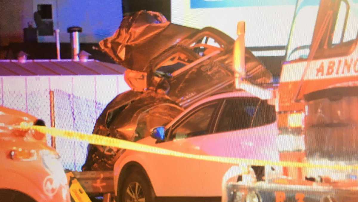 78-year-old killed after truck, commuter rail train collide in Abington
