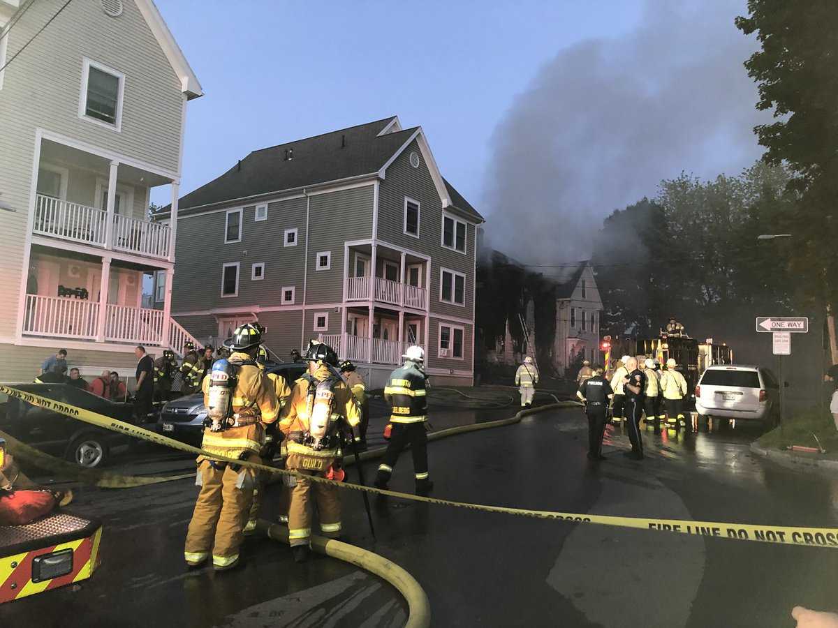 Crews Investigating Fire At Apartment Building In Westbrook