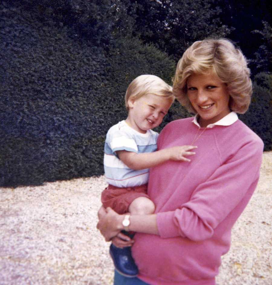 Royals release never-before-seen photos from Princess Diana's family albums