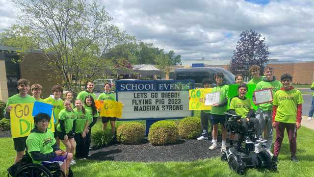Madeira schools host 'Diego's Heroes' rallies for beloved senior ahead of Flying Pig Marathon - Vimarsana News