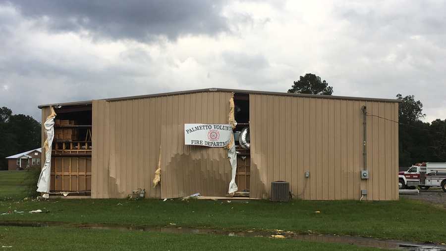 PHOTOS: Possible tornado damage in Pickens County, Alabama, other areas