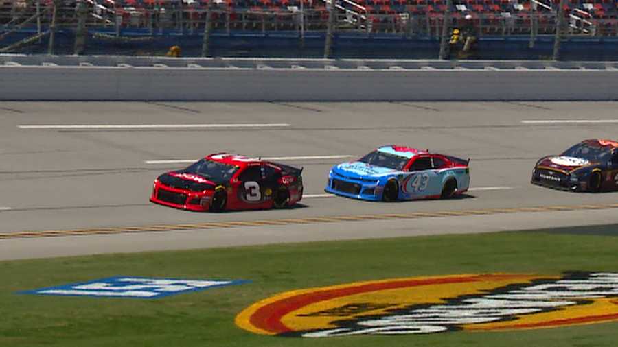 Austin Dillon wins pole at Talladega Superspeedway