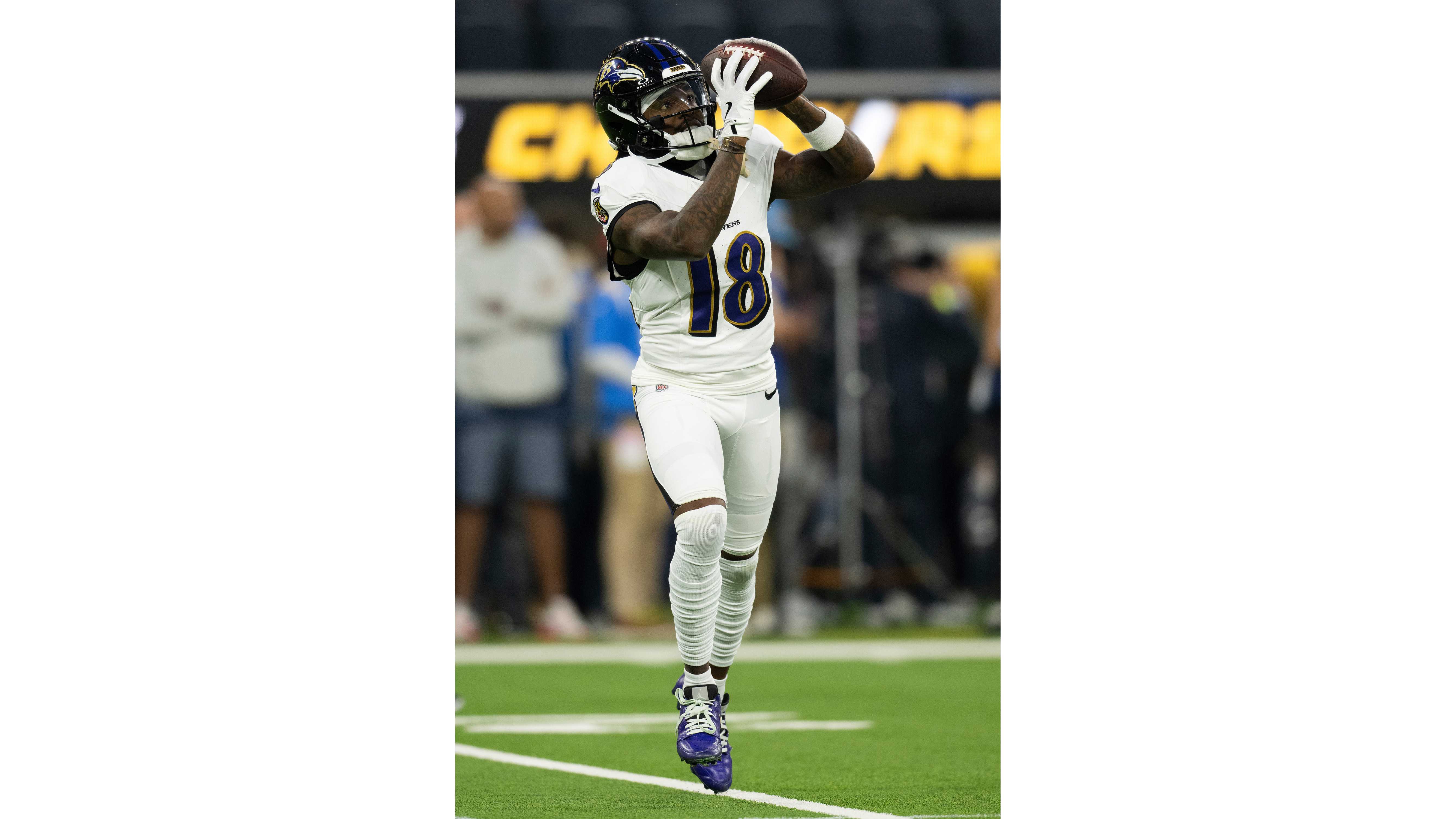 Ravens Wide Receiver Suspended One Game, Team Announces