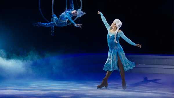elsa frozen ice dancing