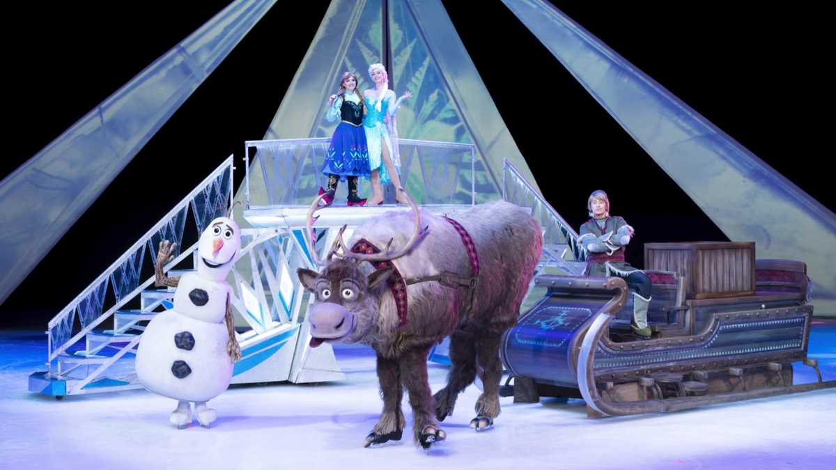 'Disney on Ice' visits Boston during school vacation week