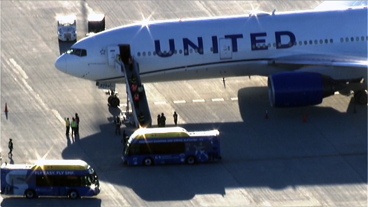 United’ın San Francisco’dan Roma’ya giden uçağı San Francisco Uluslararası Havalimanı’na yönlendirildi