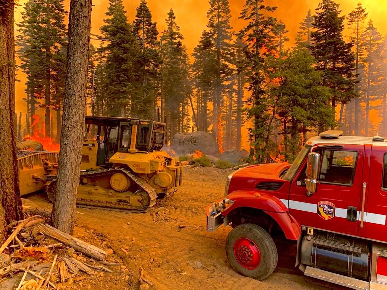 California Wildfire Map Where fires are burning in 2021