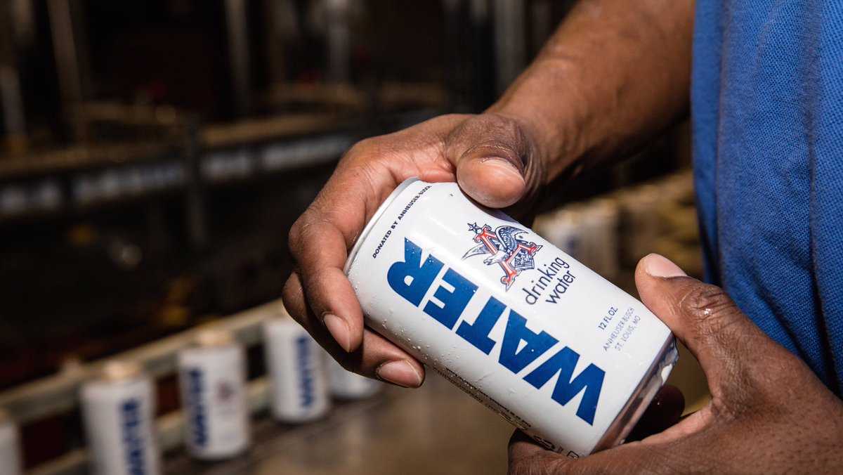 AnheuserBusch to deliver more than 300,000 cans of water to Florida