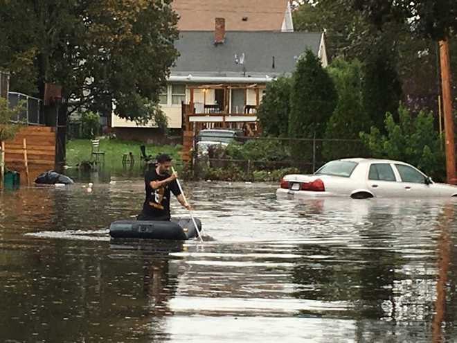 Storm brings flash flooding in Lynn