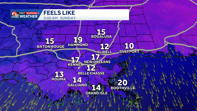 Another cold day Sunday before warming up early next week