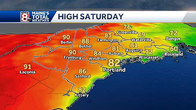 Maine to see strong storms, hot weather this weekend