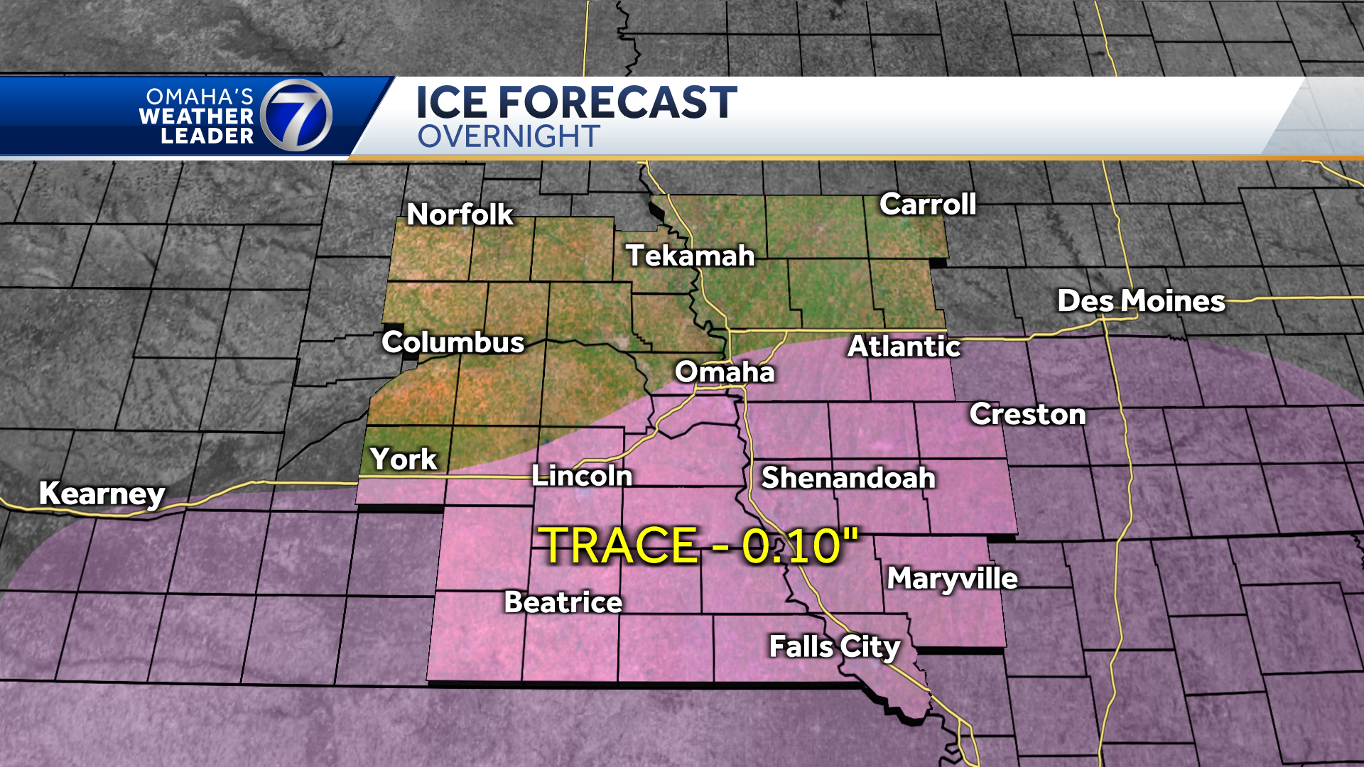 Omaha weather: Snow chances into Valentine's Day weekend - KETV