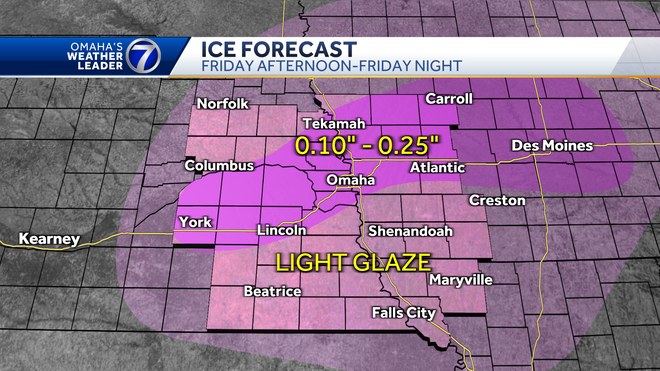 Ice forecast