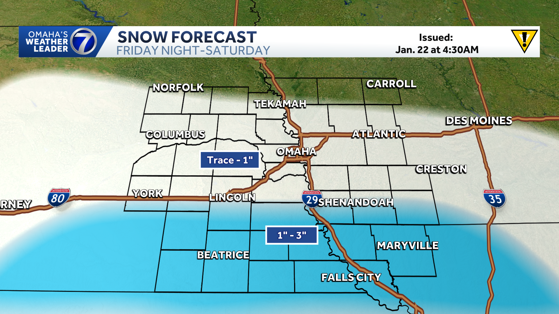 Omaha weather: Arctic blast, brutal cold Friday - KETV