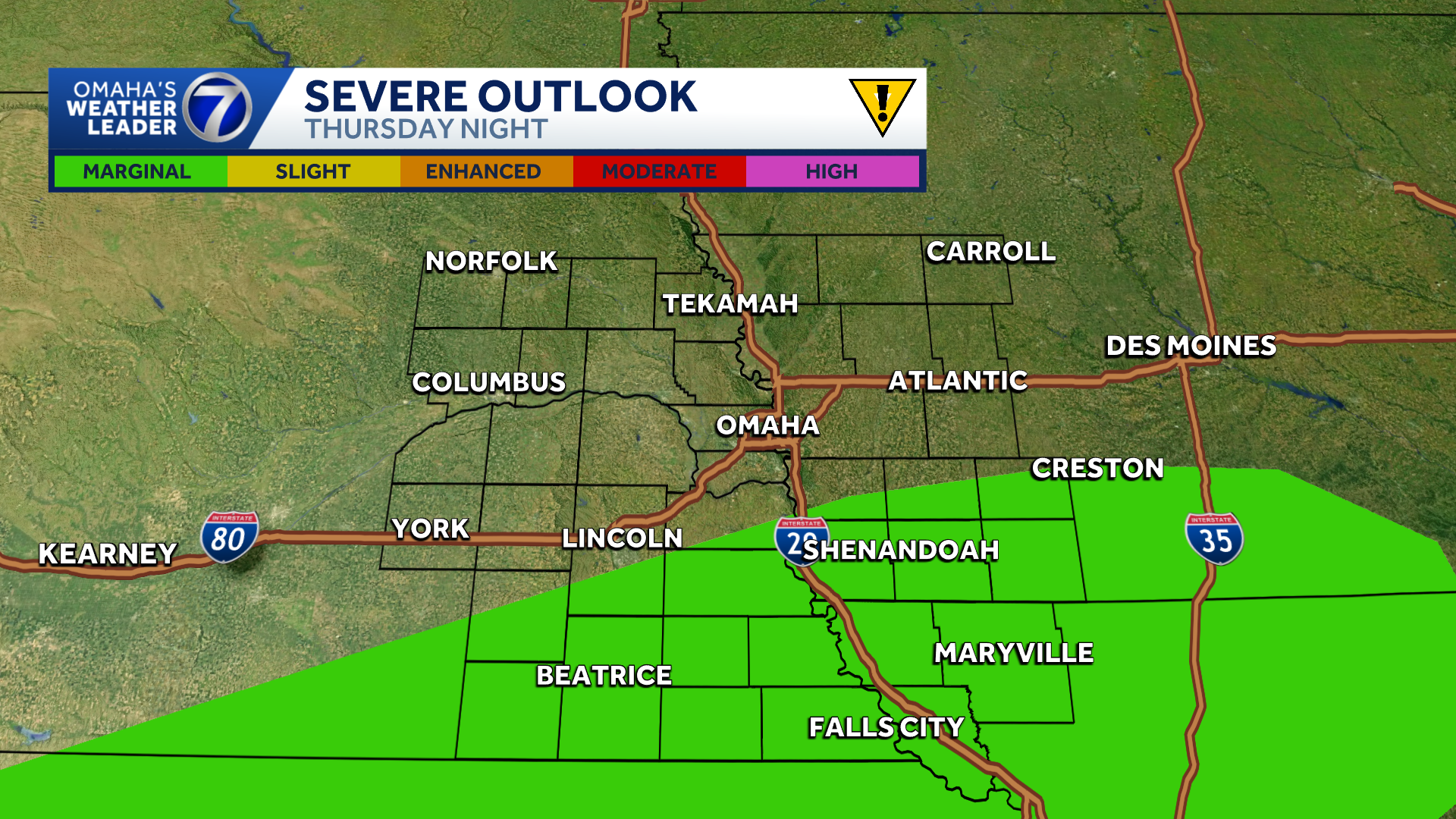 Rain and storms chances through the week