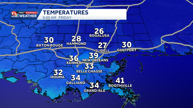 Multiple cold fronts on the way this week. Hard freeze possible late week.