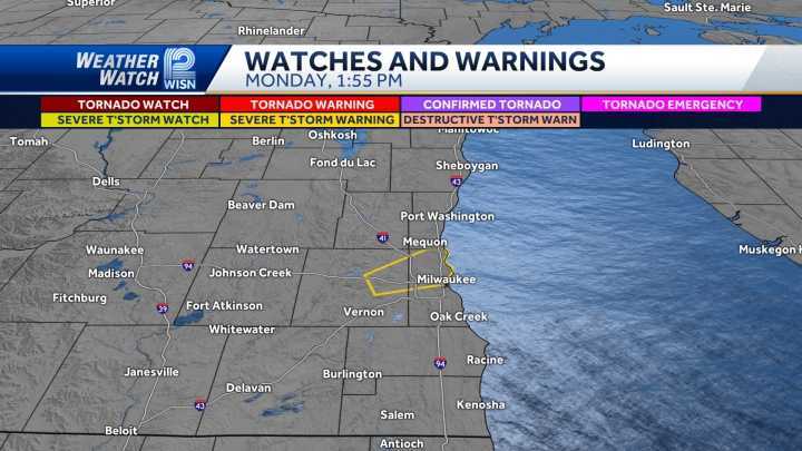 Severe thunderstorm warning for Milwaukee and Waukesha counties expires