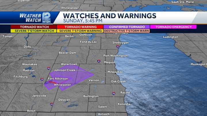 All tornado warnings for SE Wisconsin have expired - Vimarsana News