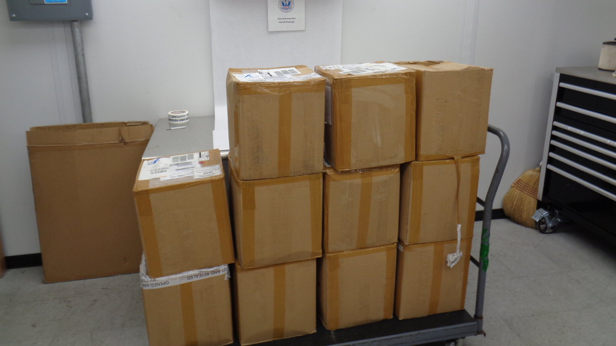 Cincinnati CBP officers seize shipment containing 280 pounds of DMT