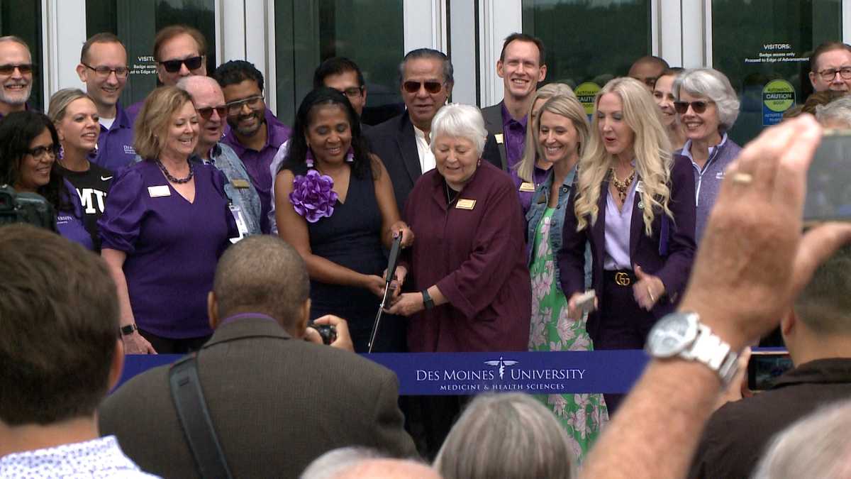 Des Moines University shows off new campus - KCCI