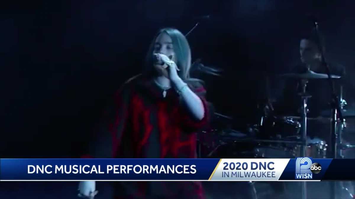 Artists who will perform during virtual DNC convention