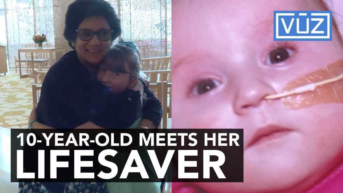 10 years later, a little girl meets the doctor who saved her life(02)