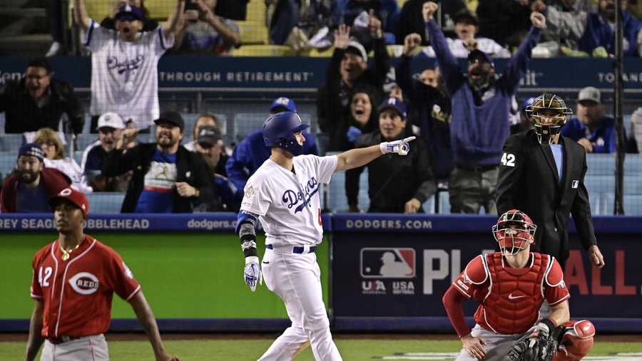 Joc Pederson hits walk-off to lead Dodgers over Reds in Yasiel