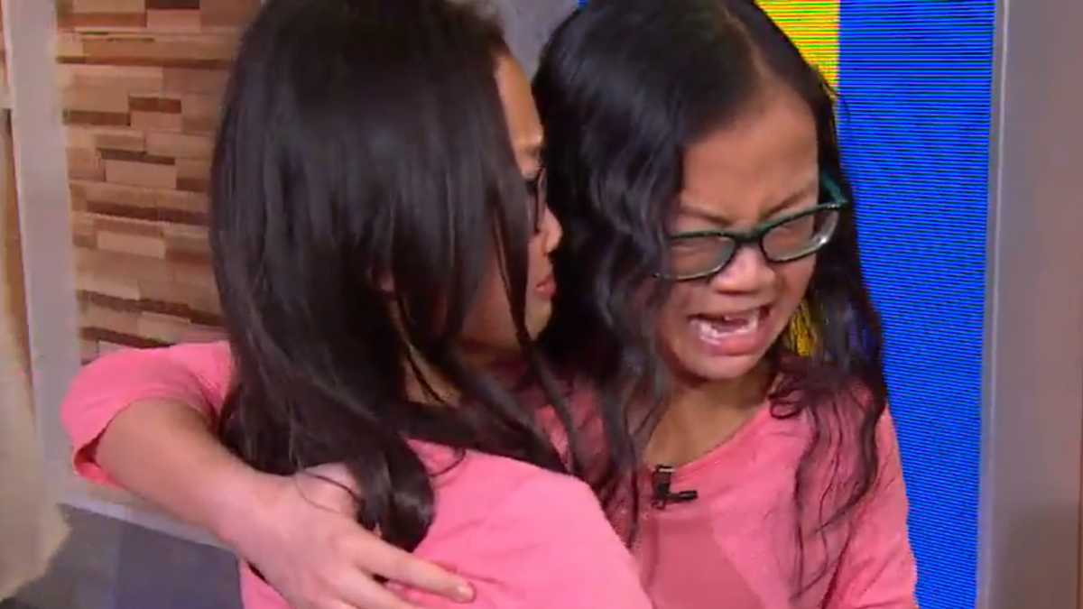 Wisconsin girl reunited with longlost twin sister