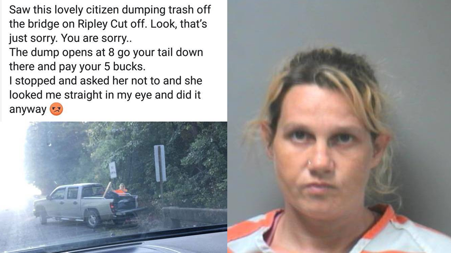 Sheriff Woman charged with littering for dumping dog's body