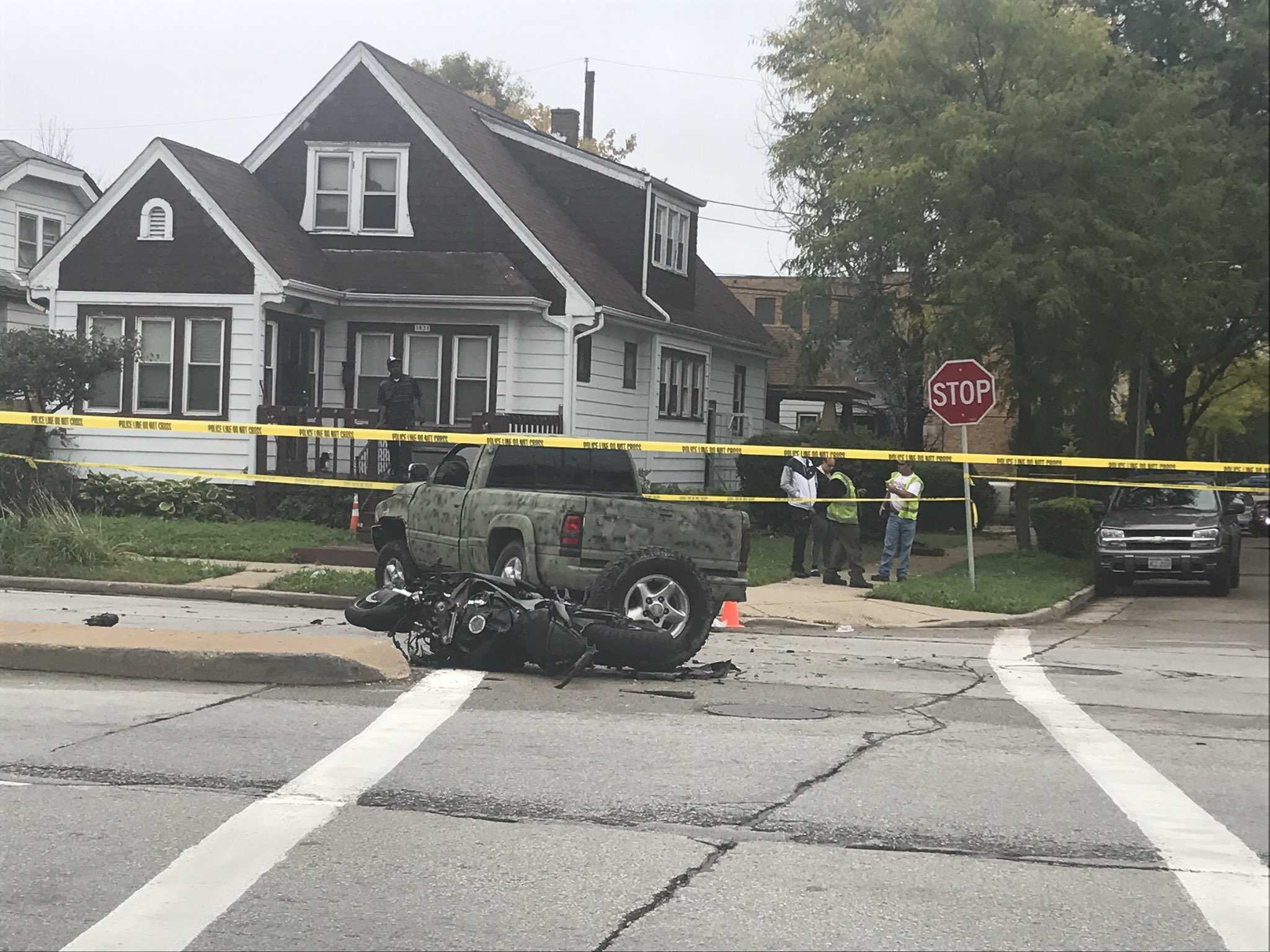 Motorcyclist Dead After Crash On Milwaukee's North Side