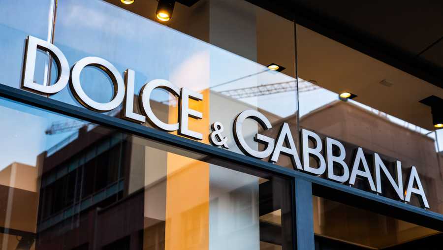 Italian luxury fashion house Dolce&Gabbana store. (Photo by Alex Tai/SOPA Images/LightRocket via Getty Images)