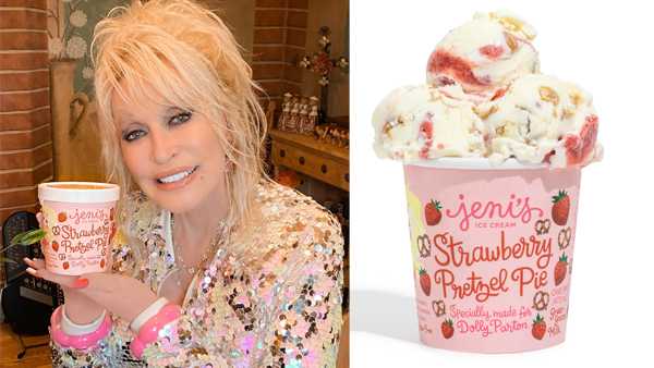 Ohio-based ice cream shop reveals new flavor for Dolly Parton