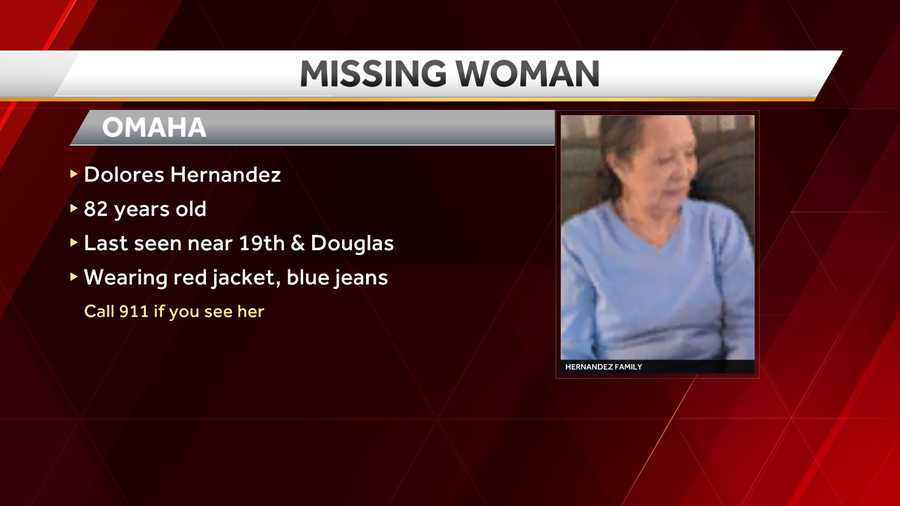 Missing 82 Year Old Omaha Woman Found Safe