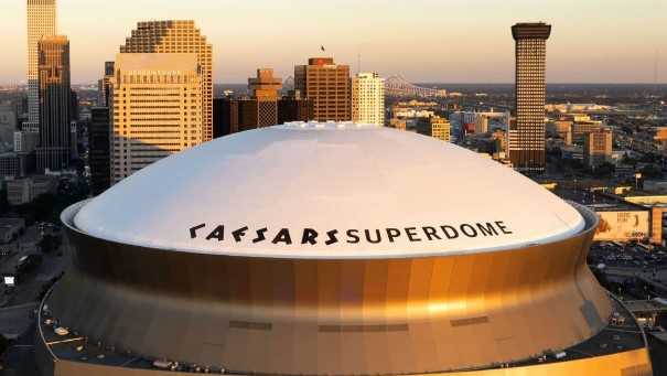 Virus pandemic slows renovations to Superdome in New Orleans