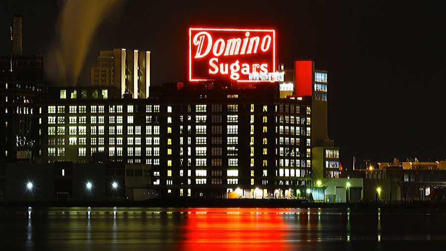 Domino Sugars sign