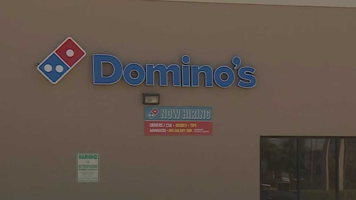 Police catch suspect in Domino’s Pizza robbery