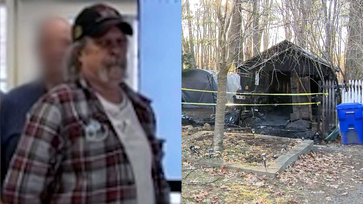 Veteran, dog killed by Hopkinton fire; wife critically injured
