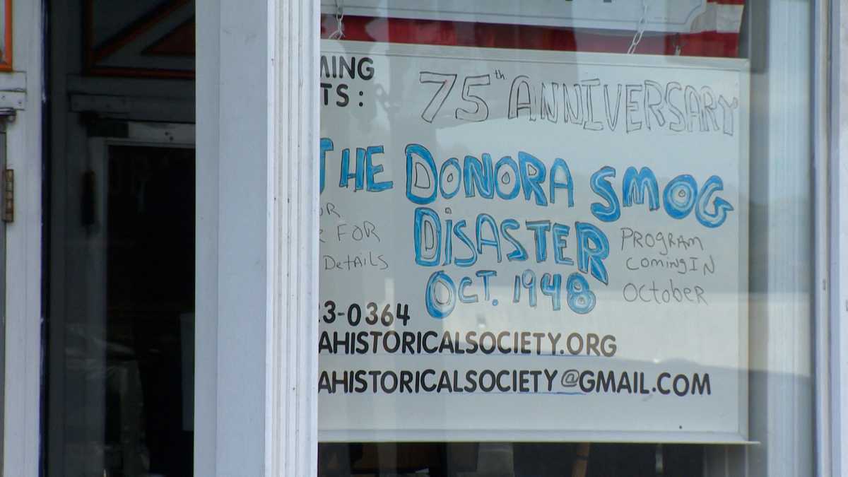 October marks 75th anniversary of deadly Donora Smog incident