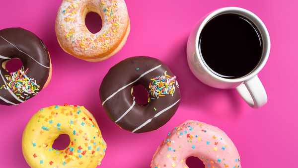 donuts and coffee