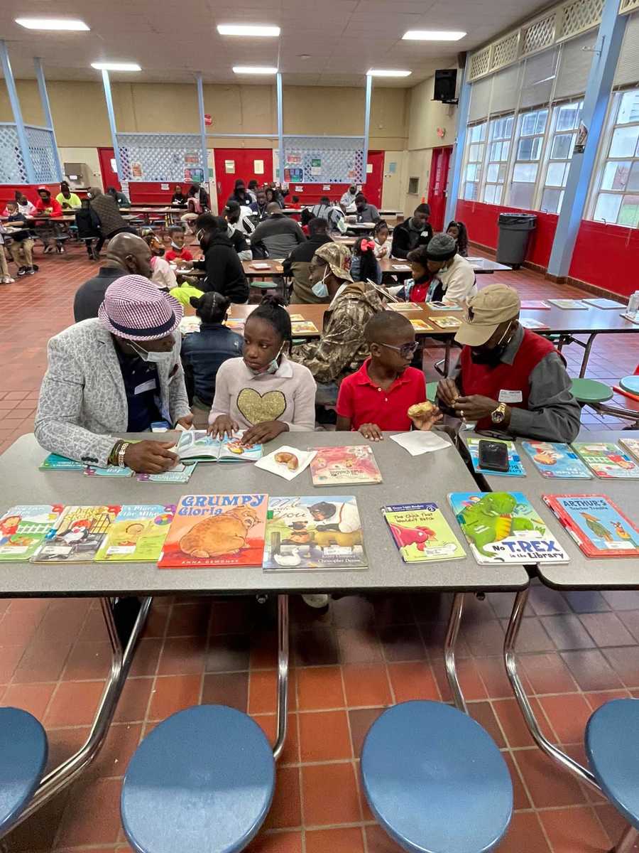 Donuts With Dad Davis Elementary School Montgomery, Alabama