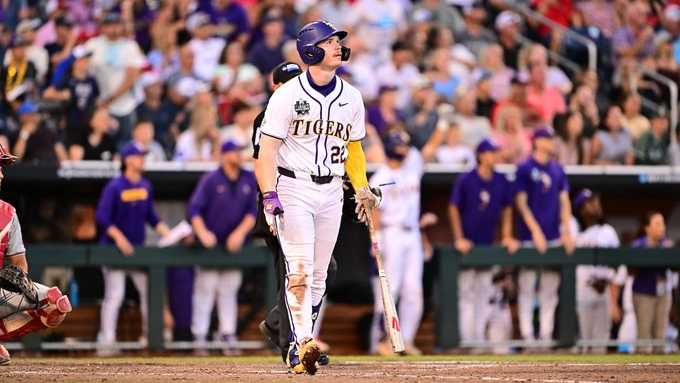 LSU first baseman Jared Jones drafted by the Pittsburgh Pirates in ninth round