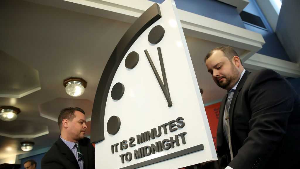 Scientists Move Doomsday Clock As Close As Its Ever Been To Midnight 4069