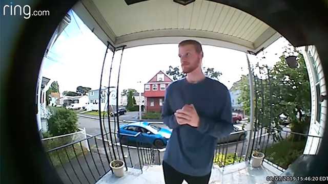 Date questioned at doorbell
