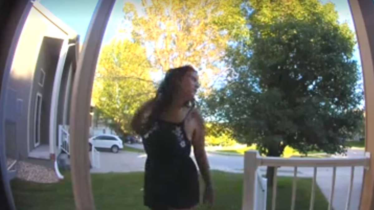 Woman Caught On Camera Taking Packages From Porch